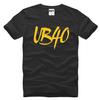 Unisex tee shirt Summer UB40 T Shirt Unisex Reggae Pop Tshirt Short Sleeve Cotton Casual Music T Shirts Unisex Rock