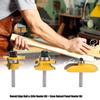 3Pcs Set 1 4in Shank Woodworking Frame Door Rail & Stile   Cove Raised Panel Router Bit