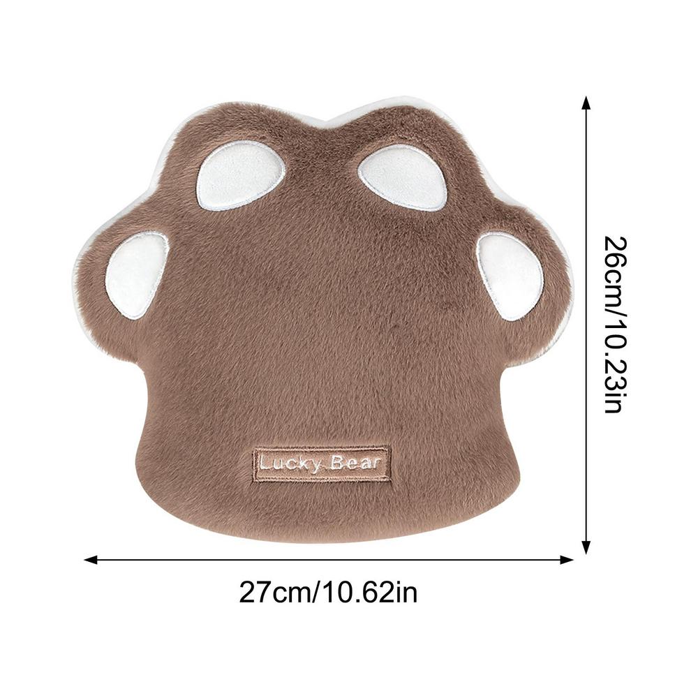 

Подушка подголовника автомобиля Мультяшная лапа Подушки подголовника для переднего сиденья автомобиля Мягкая, приятная для кожи, Эргономичная подушка для поддержки шеи автомобиля Поясничная