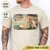 Geburt der Venus T-Shirt Botticelli Gemälde Shirt Kunstliebhaber Geschenk | Vintage Renaissance Kunst Tee | Feine Kunst Berühmtes Gemälde Shirt | Unisex Tee