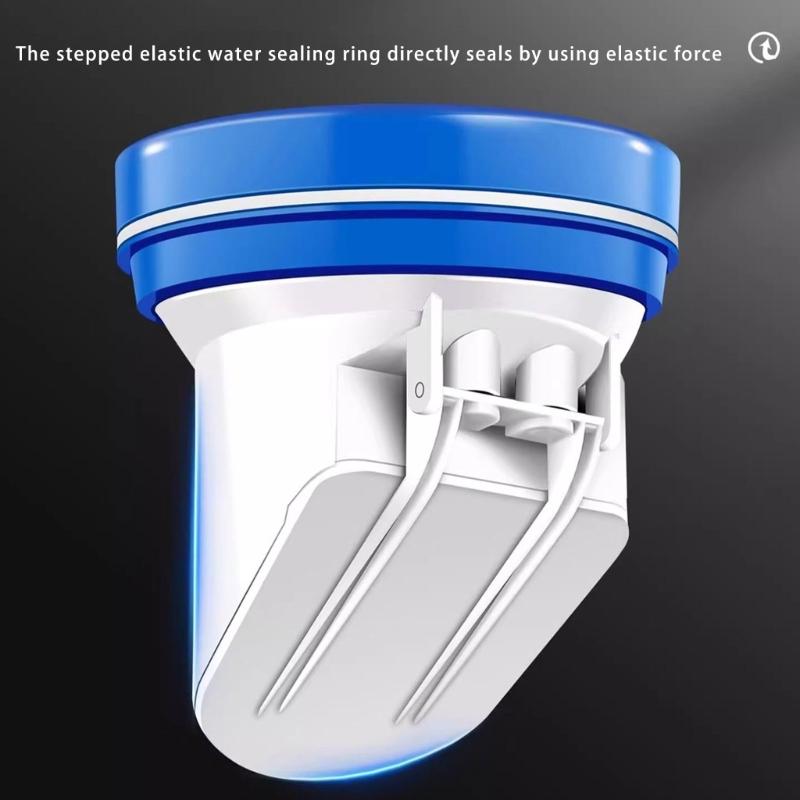 Núcleos de Desagüe de Piso de Ducha de Plástico Resistente con Prevención de Contrapresión Convenientes para Baños Domésticos y de Hotel Uso Diario