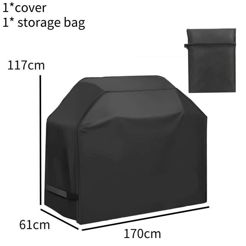 

Bbq Waterproof Cover Polyester Outdoor Grills Uv Resistant Protection Dustproof 170cm/66.93in