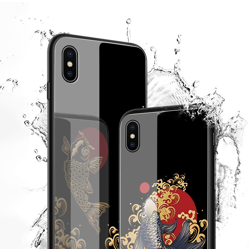 Etui na telefon z hartowanego szkła dla iPhone 11 12 13 14 15 16 17 Redmi 10 12 14C Note10 Note14 Xiaomi 11Lite PocoC75 Miękkie krawędzie Odporne na wstrząsy Gładka obudowa