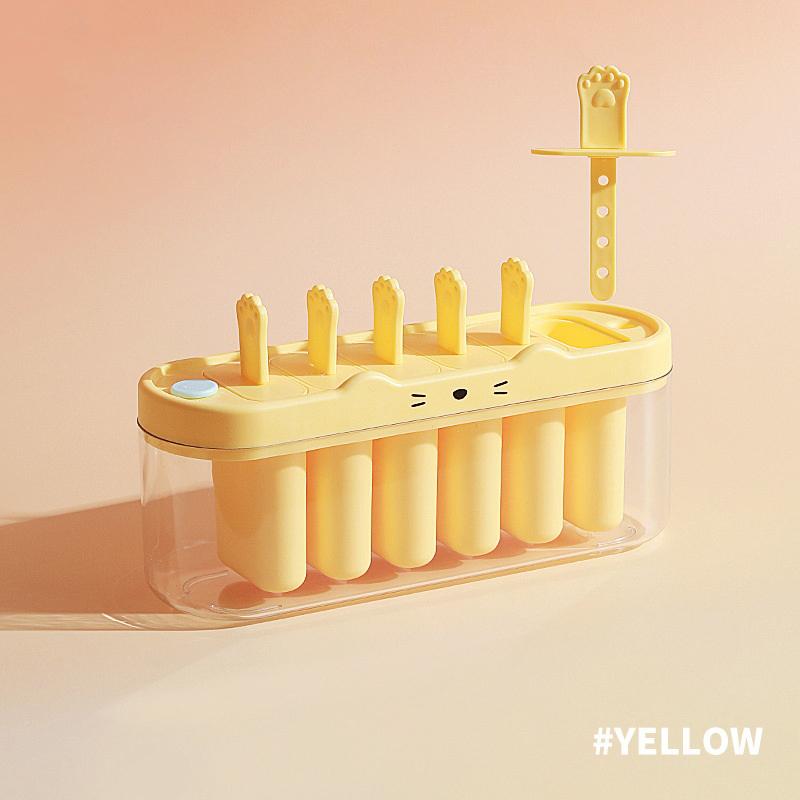 Six-cavity Ice Cream Mold For Home Use, Homemade Popsicles, Children s Ice Cream, Ice Cream Molds, Ice Boxes