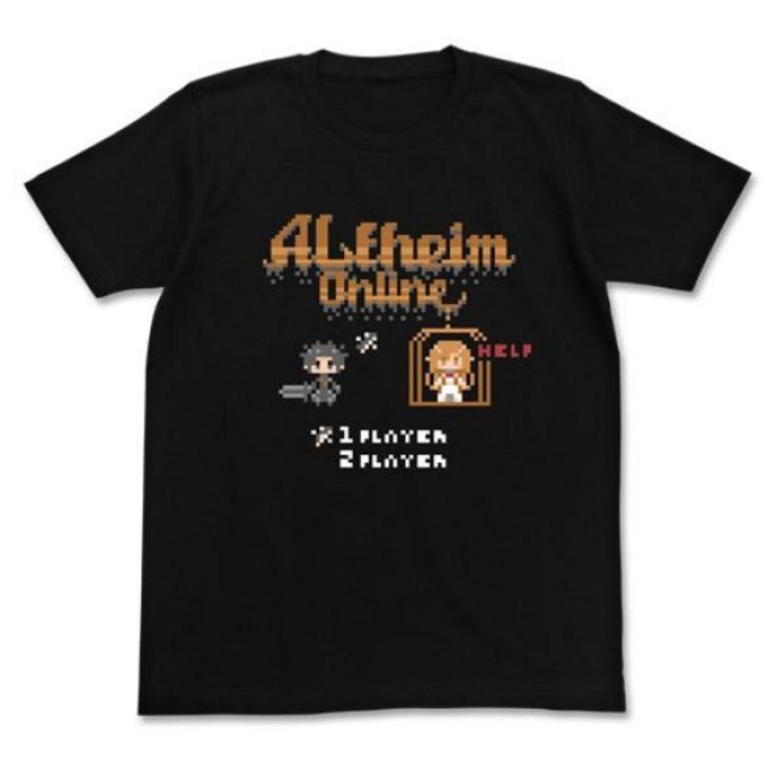 Футболка Sword Art Online ALO8bit Black M Размер S чёрный