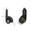 1 Pair DIY Suitcase Replacement Casters Repair Spare Castor Wheels for Travel Luggages Easy Install