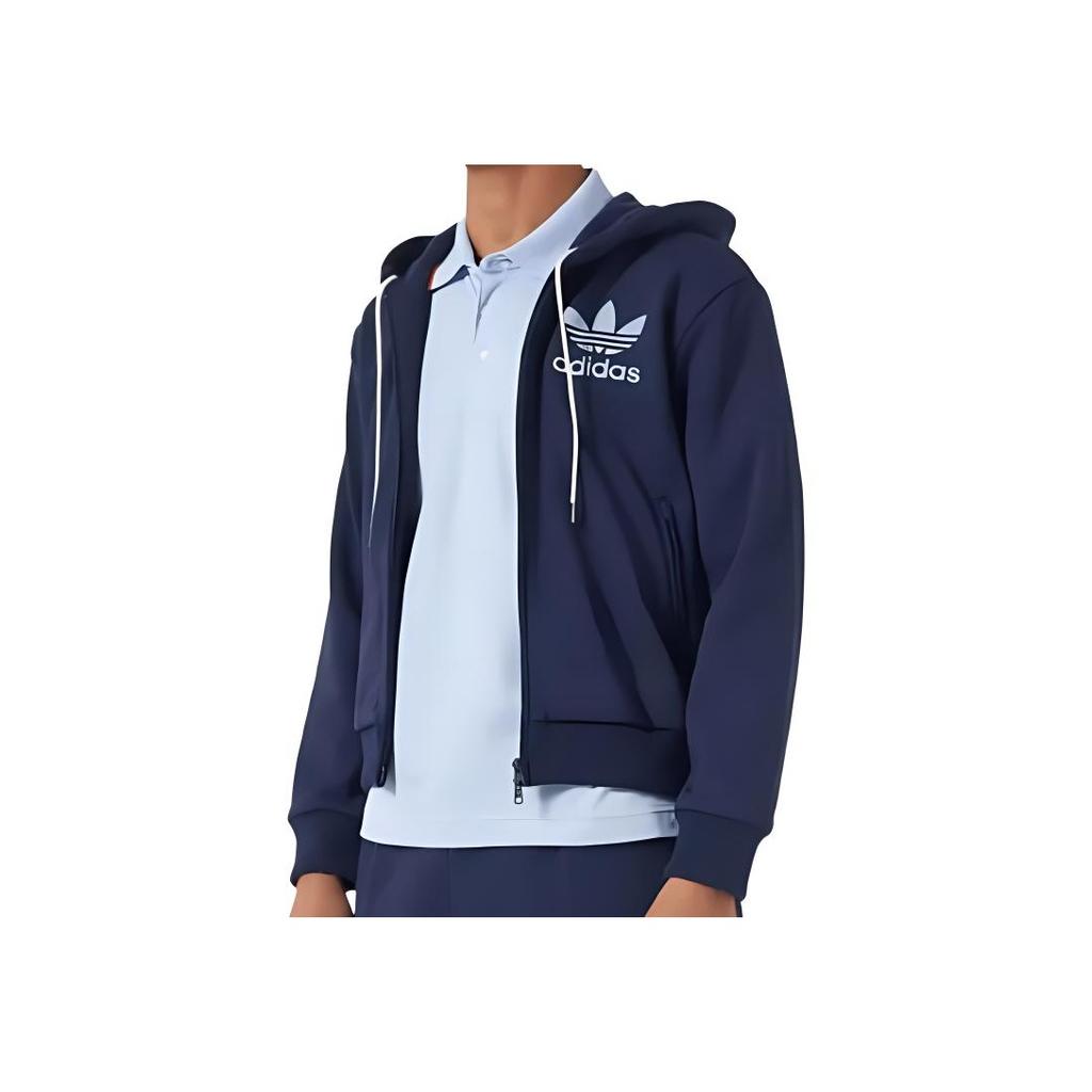 adidas X Felpa con Cappuccio da Allenamento Wales Bonner Blu Navy Collegiale Uomo Top Blu JJ2939