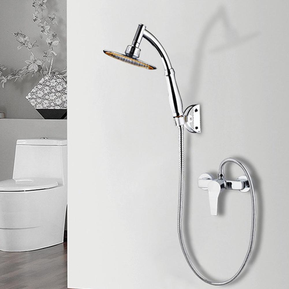 6 Inch Handhold Pressure Boost Shower Nozzle Universal Shower Head Sprinkler Bathroom Accessories