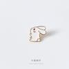 Fish Fox Strawberry Enamel Pin Lovely Brooch Cartoons Badge For Bags Jeans Hoodies Denim Lapel Pin Jewelry Kids Best Gift