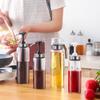 Sealed Sauce Bottle Stainless Steel Seasoning Container Squeeze Oil Bottle  Soy Sauce