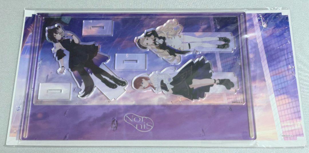 

[Б/У] Nornis/Прозрачный синий Акриловая подставка - бонус первого тиража