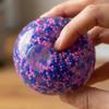 Stress Relief Ball Soft Squeeze Toy Round Shape with Bead Filling for Hand Exercise and Sensory Stimulation Suitable for Office Home School Use