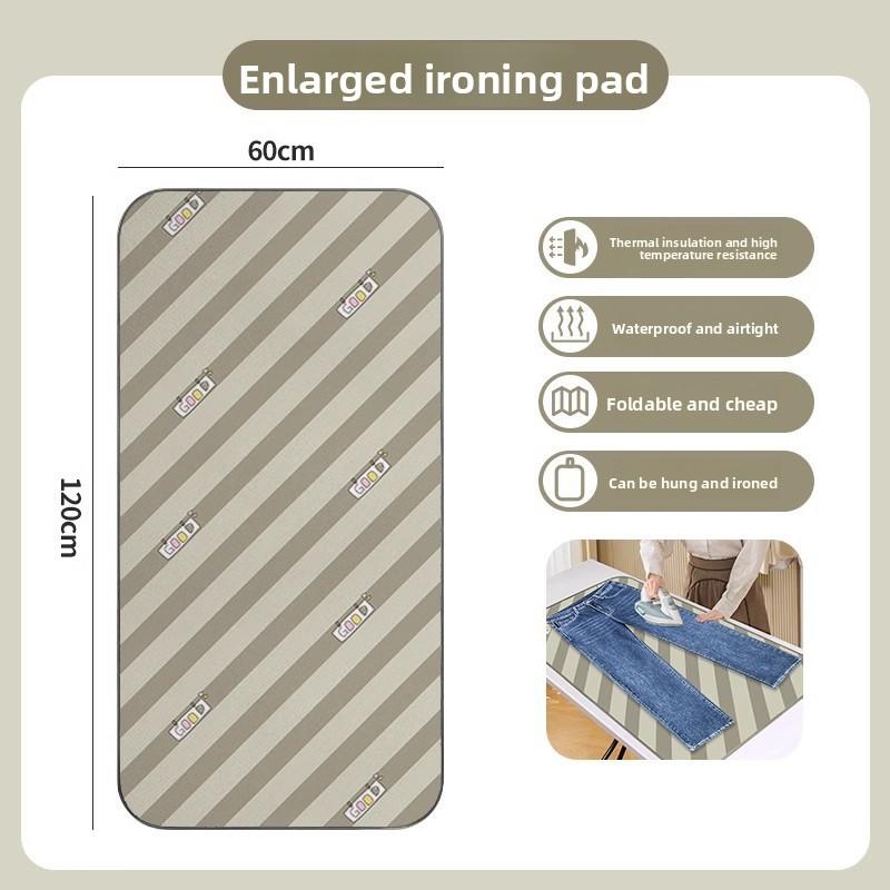 

1 шт. Подушечка для глажки Гладильная доска Бытовая Складная Маленькая Кровать Одежда Утюг Изоляционная ткань Ручная Подвесная Гладильная машина Защитная подушечка от ожогов 120*60cm зелёный