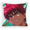 Comic Kuruko no BBaskets Pillow Case Antidustmite Pillowcase Invisible zipper silky short plush Sofa cushion cover