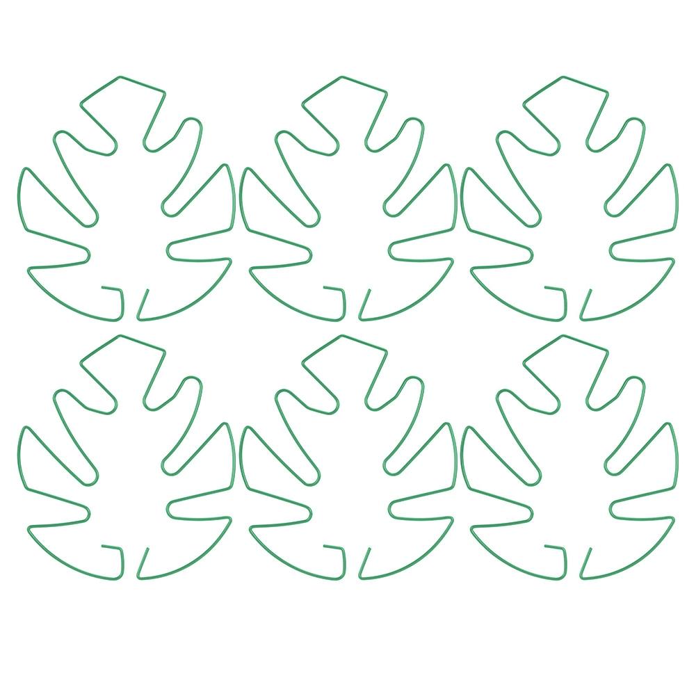 6pcs Climbing Plants Support Clips Alocasia Monstera Plant Support Plants Accessories Leaf Stabilizer Plant Stem Fixation Bracke