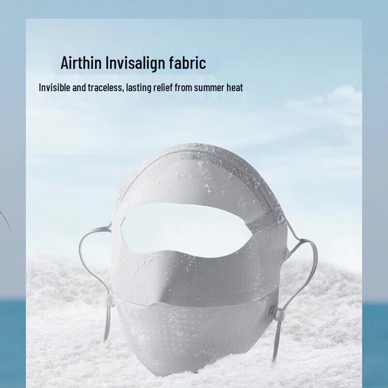Beneunder Lightweight Seamless Full-Face Sun Mask