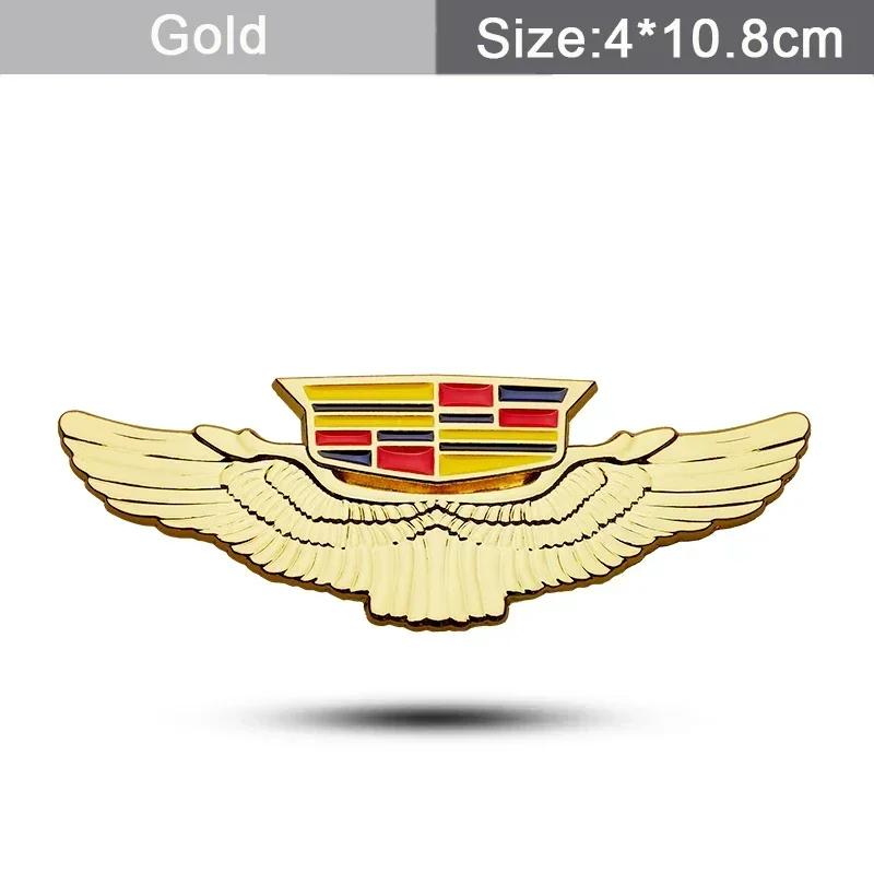 

Metal for Cadillac Escalade Deville DTS ATS BLS CT4 CT6 CTS EXT SLR SRX XLR XT4 Car Side Emblem Badge Sticker Accessories армія зелений колір