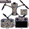 Decorative Sticker Kit for DJI Mini 5 Pro Waterproof Anti-Scratch Skin for Drone, Controller & Battery Manager