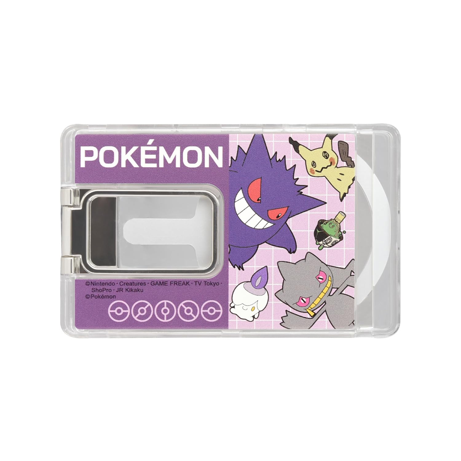 

Gourmandies Сумісний з MagSafe Картхолдер з підставкою, POKE-981 та POKE-981D, Тип Привид