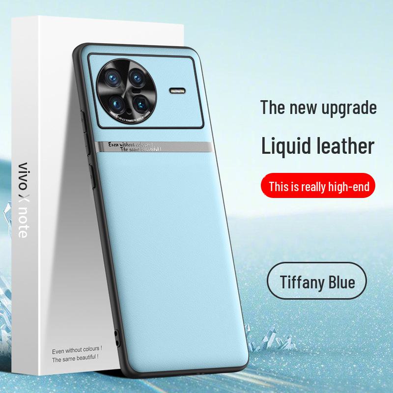 VivoXnote Liquid Leather Cell Phone Case: Anti-Fall, Anti-Fouling, Protective Cover