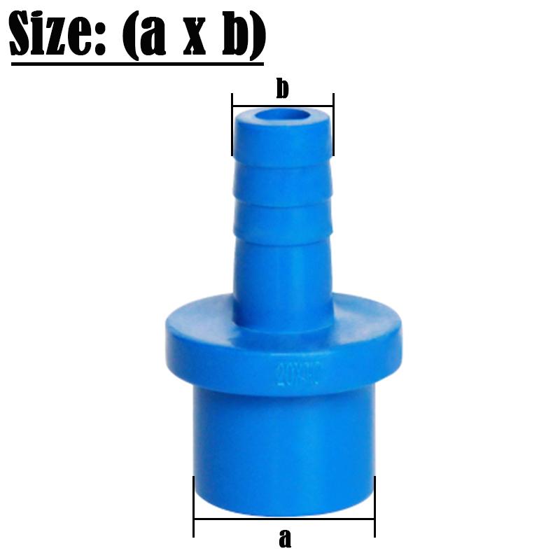 10Pcs/Lot Out Diameter 50/63-40/50mm PVC Pipe Pagoda Connector Aquarium Fish Tank Oxygen Pump Soft Hose Joints