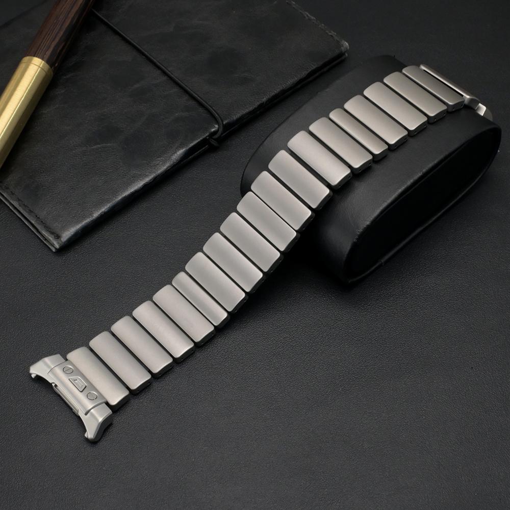 Curea Metalică Titan Business pentru Samsung Galaxy Watch Ultra 2025 47mm Curea de Mână Luxury din Cauciuc Pentru Galaxy Watch Ultra 2024 47mm