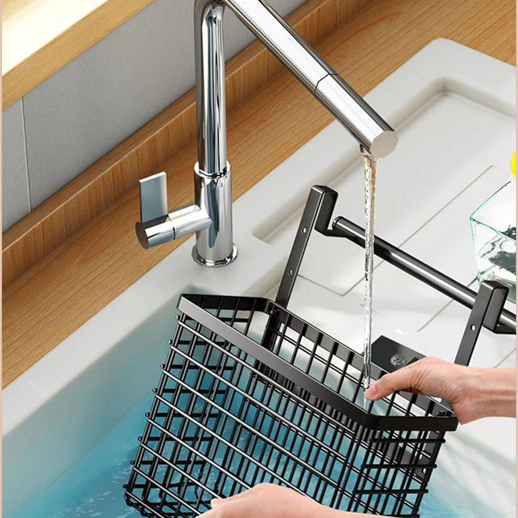 Über-Schranktür-Organizer Aufbewahrungskorb mit verstellbaren Höhen für Küche und Bad Heimorganisationswerkzeug