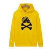 Autumn Print Sports Jogging Hoodie Hip Hop Daily Fashion Trends Tops Men Casual Streetwear Blue Pullover Spring Unisex Clothing