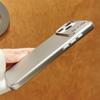 For iPhone 17 Pro Max PC Phone Case Corrugated Textured Protective Back Cover