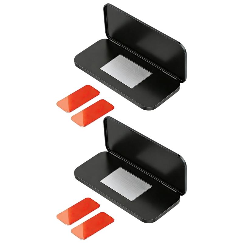 Heavy Duty Stainless Steel Magnetic Cabinet Door Catches Adhesive Drawer Magnets Magnetic Door Holder for Cabinets