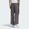 Adidas Casual Straight Leg Simple Striped Knitted Sports Pants Men Pants Rock-Grey Black KC3907