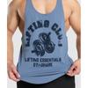 Gymshark Haltere Stringer Faded Blue A5a4z Ucmg