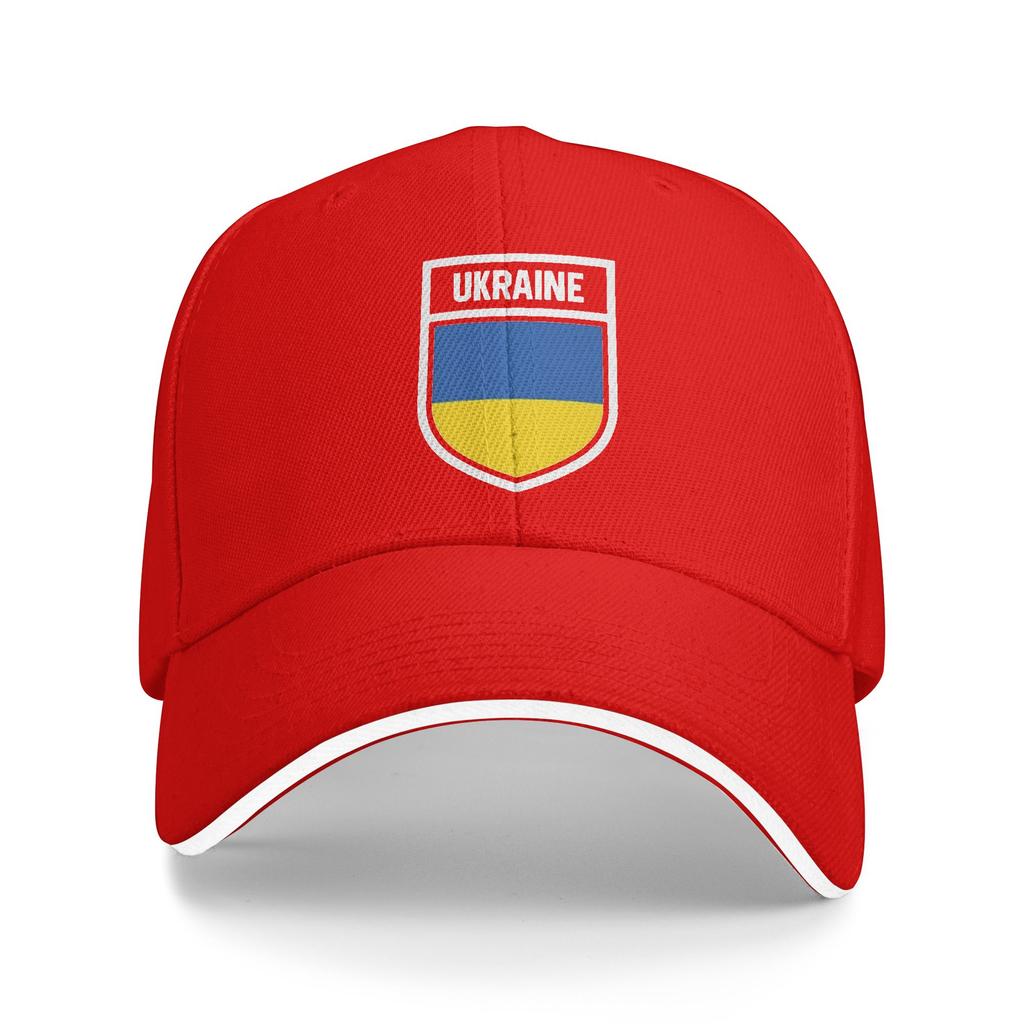 Ukraine National Flag in Coat of Arms Ukrainian Adjustable Hat Golf Baseball Caps Unisex   Baseball Cap Casual Outdoor Hats