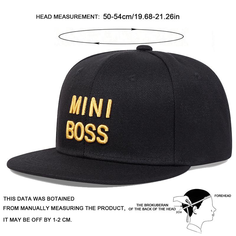 Embroidery Personalized Children Letter Embroidery Baseball Hat Snapback Cap Fashion Sunscreen Flat Top Caps Sports Hats
