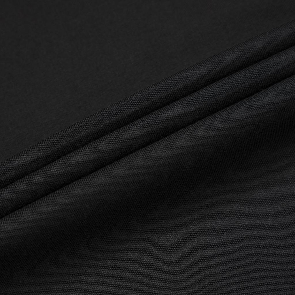 Emporio Armani EA7 FW24 Jednolita Bluza z Kapturem i Długim Rękawem z Nadrukiem Logo Męska bluza Czarny 8NPM32-PJVRZ-1200