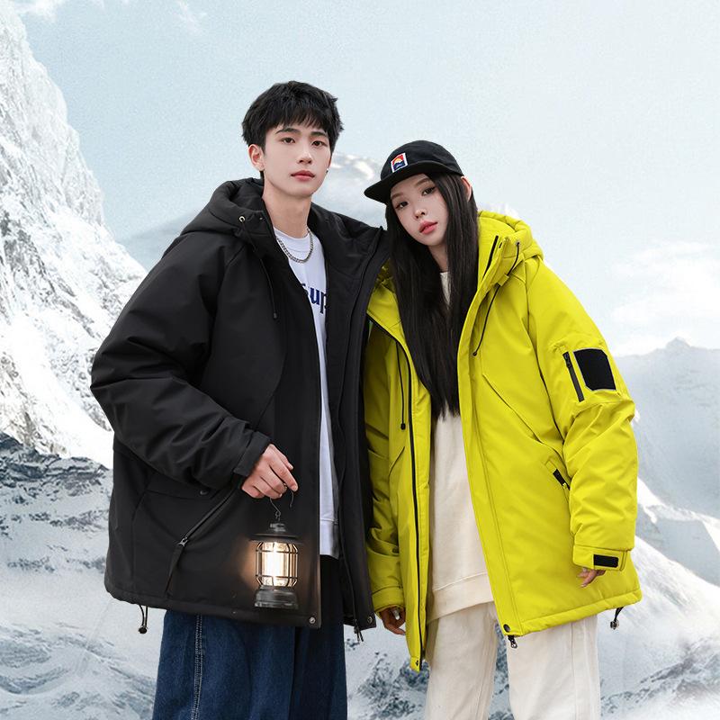 Зимняя новая национальная стандартная 85% пуховая куртка в гонконгском стиле — фото 4