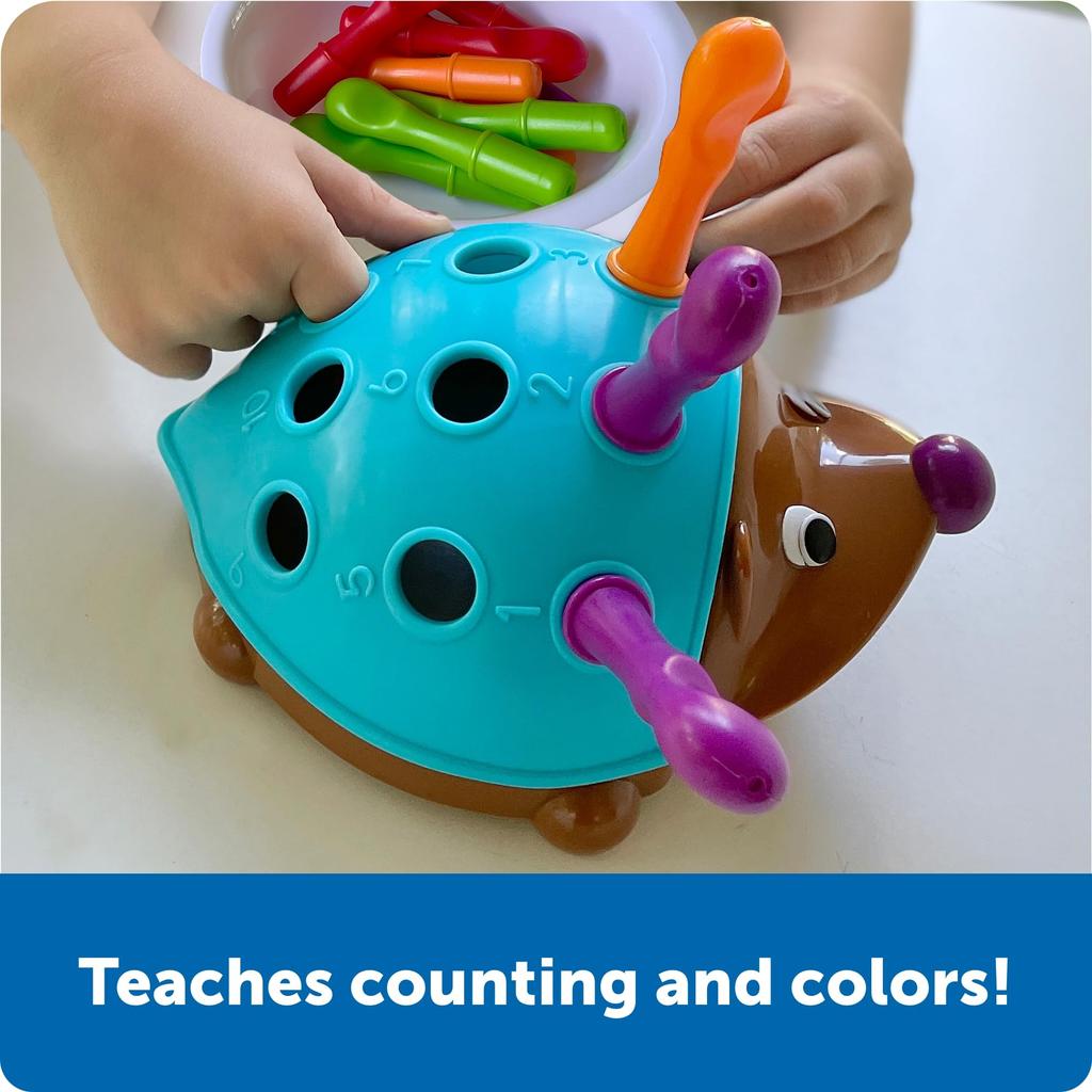 Learning Resources Baby Fingertip Educational Toy Hedgehog LER8904 Authentic