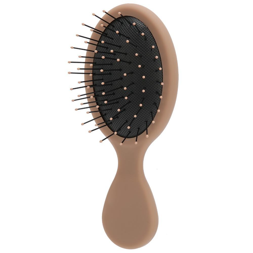 Portable Air Cushion Paddle Hairbrush Vented Paddle Hairbrush Hair Detangler Brush Hair Styling коричневый