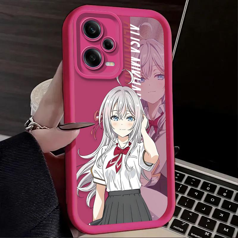 Anime Kawaii Alya YUKI SUOU Handyhülle für iPhone 17 16e 16 15 14 13 12 11 Air Pro Max Mini XR XS X 7 8 6 6s Plus Weiches TPU