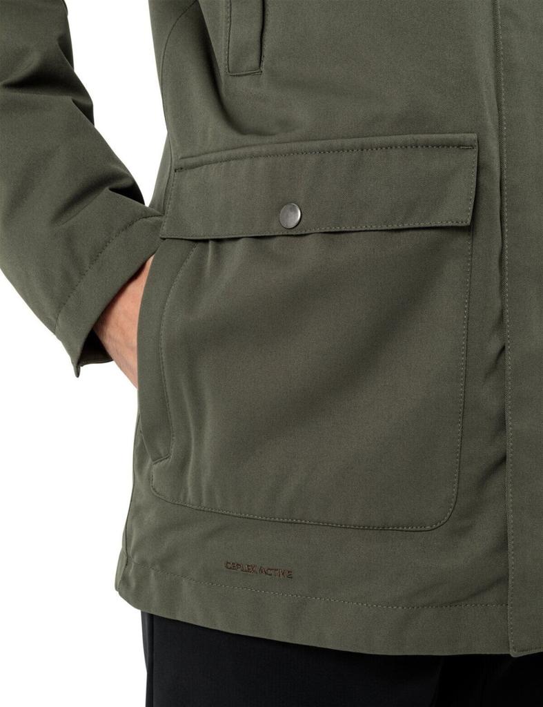 Мужская куртка VAUDE Manukau Parka II черный/хаки