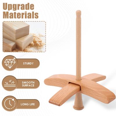Filatoio Turco a Goccia in Legno Staccabile per la Produzione di Filo Artigiani Turchi con Istruzioni Accessori per Strumenti da Lavoro a Maglia e all'Uncinetto