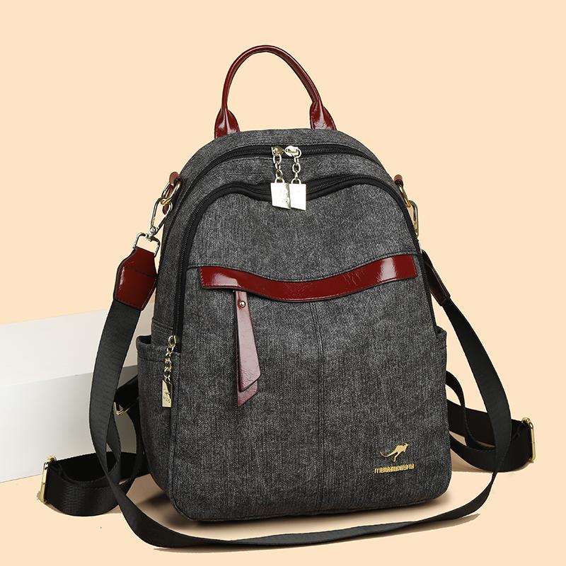 Women's Multi-Function Shoulder Bag Large Capacity Travel Backpack