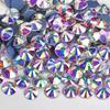 Imitation Austrian Diamond, Even Surface Hot Melt Adhesive Hot Diamond Ab Color Crystal Glass Diy Clothing Rhinestone Decoration