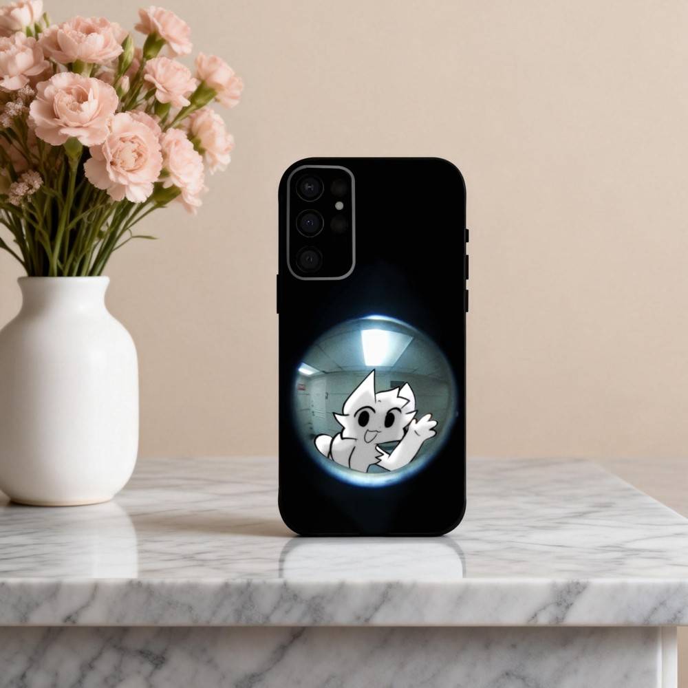 1PC C-Cute B-Boykisser -R Phone Case For Samsung S25,24,23,22,30,21,10,9,Ultra,Plus,Lite,FE,4,5 G Soft Black Case