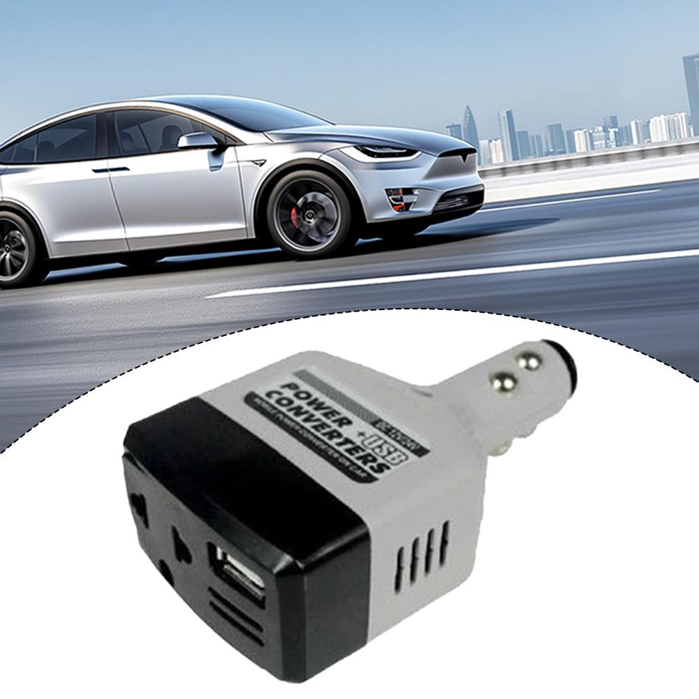 12V/24V To 220V Auto Universal Power Transformer Dc12 Mobile Phone Fast Charge USB Interface Car Inverter Electronics Tools