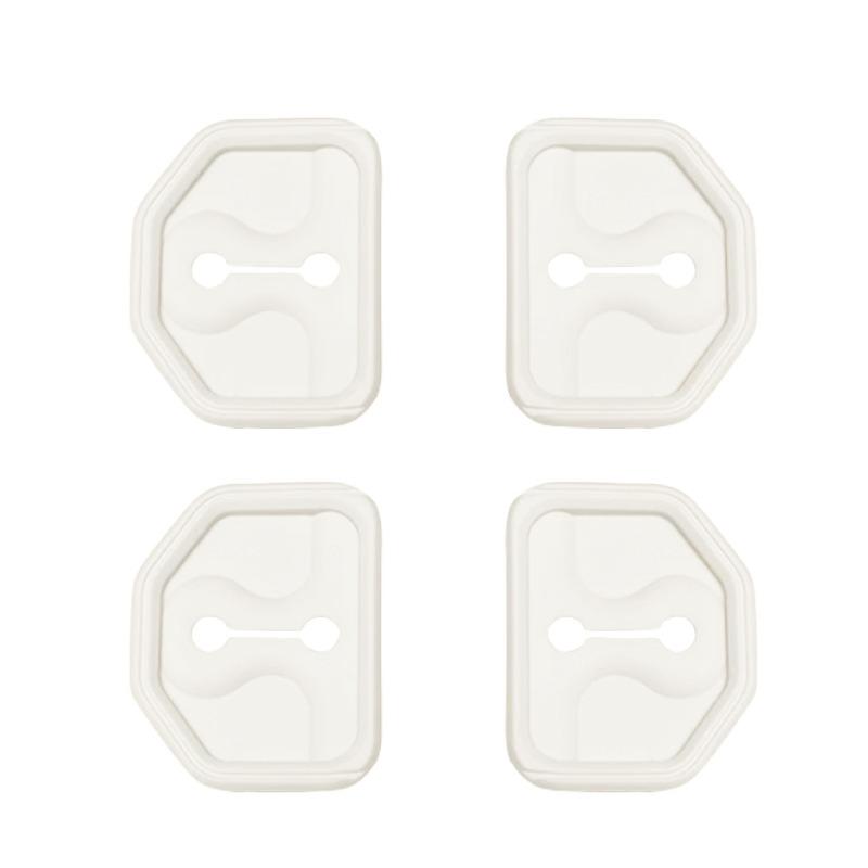 For Geely EX2 Car Door Lock Protection Cover Original Car Color Silicone Car Door Decorative Shock Absorber Sticker Accessories