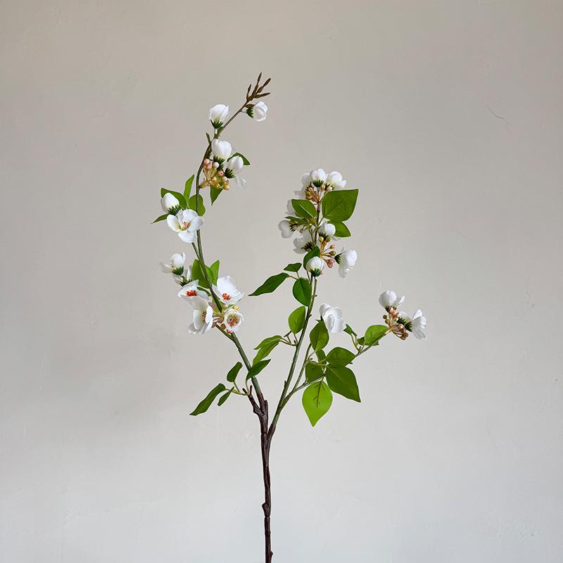 

Begonia Peach Blossom Silk Flowers for Indoor Decoration, Wedding, Hotel Scene, Home Ornament белый