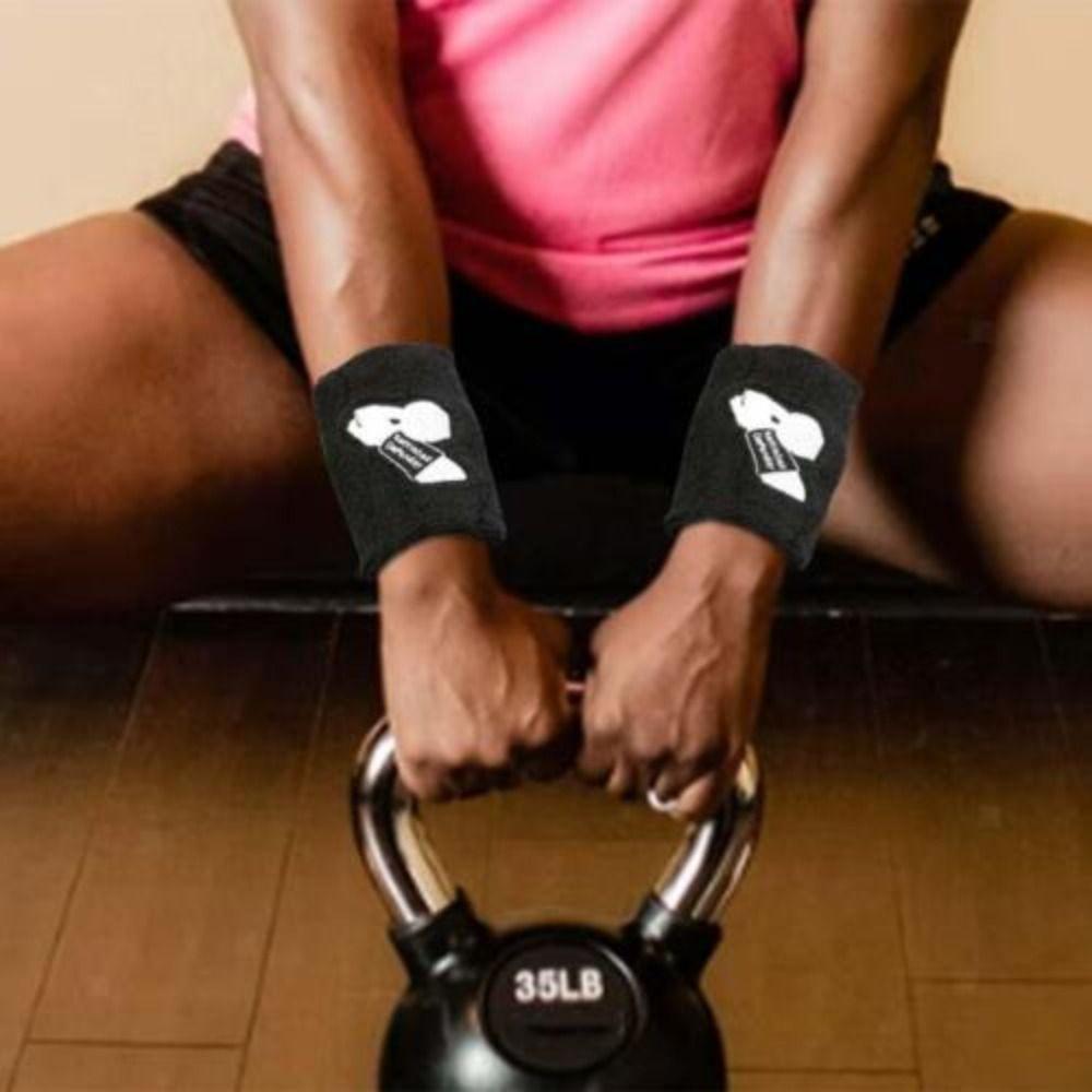 1Pair Cotton Kettlebell Wrist Guard Comfortable Protecting the wrist  Kettlebell