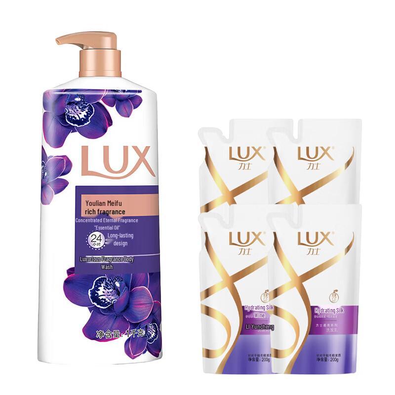 

Lux Enchanting Lotus Body Wash & Shampoo Set
