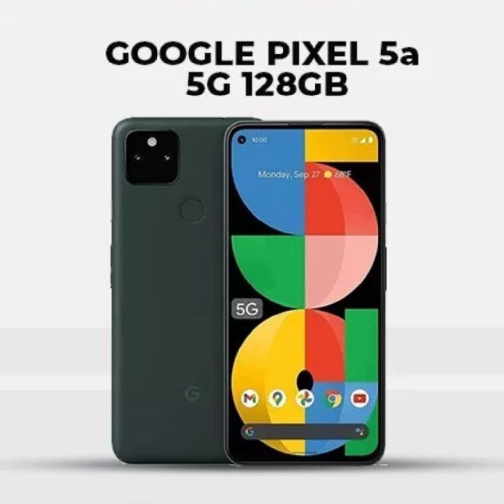 Refurbished Google Pixel 5A 5G Original 6GB RAM 128GB ROM 6.34" Unlocked Snapdragon 765G Octa Core Smartphone